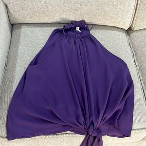 Tyche Cute purple top size s